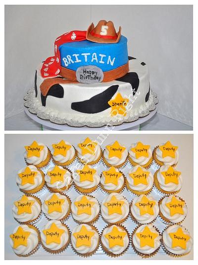 Sheriff Birthday - Cake by Wendy