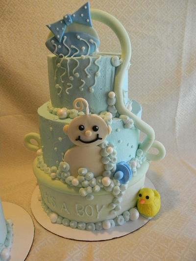 Baby "Shower" Cake - Cake by LadyCakes