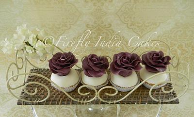 Purple Roses - Cake by Firefly India by Pavani Kaur
