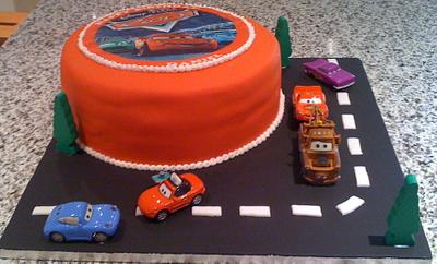Cars - Cake by Mónica