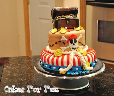 Pirate cake - Cake by Cakes For Fun