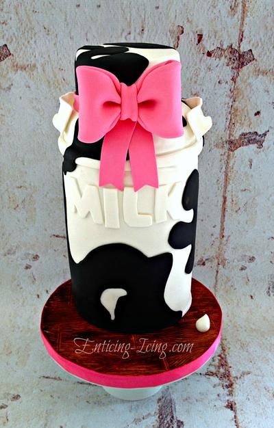 Old fashioned spotted milk jug cake - Cake by Enticing Icing