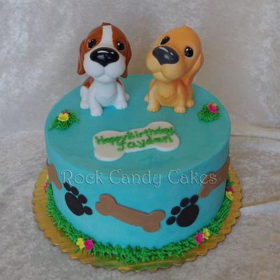 The Dog Cake - Cake by Rock Candy Cakes