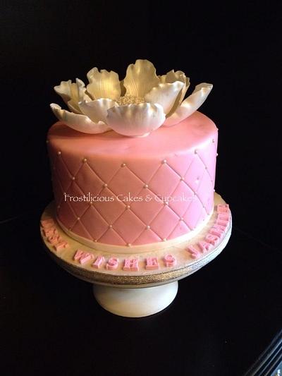 Blooming Love - Cake by Frostilicious Cakes & Cupcakes