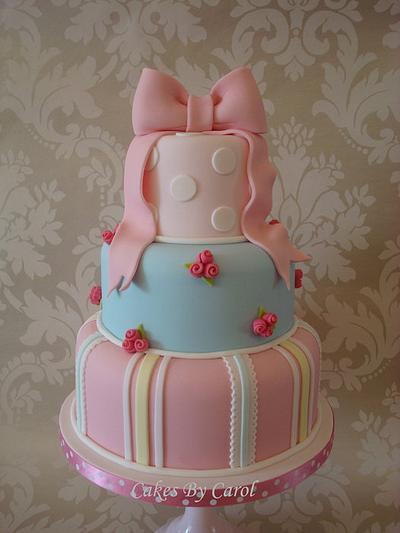 Cath Kidston Wedding Cake - Cake by Carol
