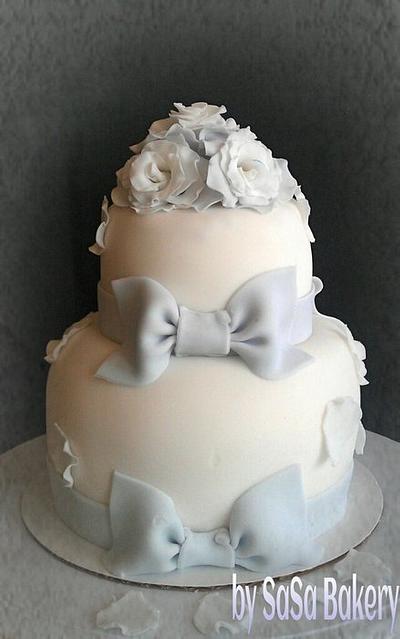 wedding cake - Cake by SaSaBakery