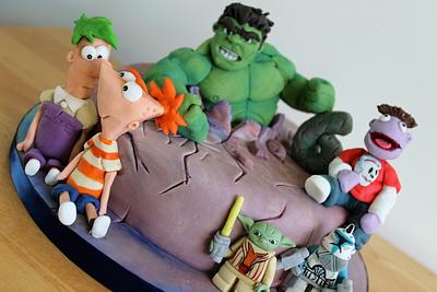 Character cake - Cake by Zoe's Fancy Cakes
