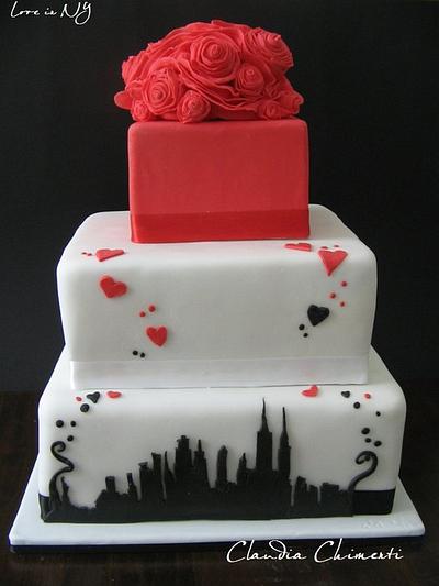 Love in NY - Cake by Claudia