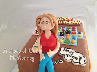Candy Crush Cake for Katya - Cake by Cake Boutique Monterrey