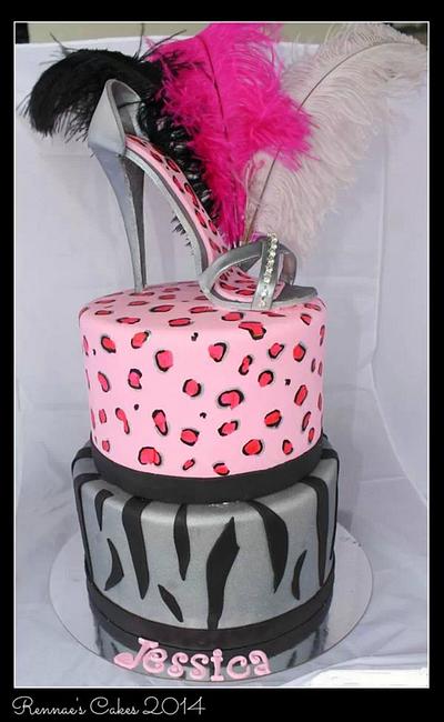 Walk a day in my shoes - Cake by Cakes by Design