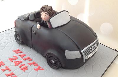 Audi Convertible cake  - Cake by Yvonne Beesley