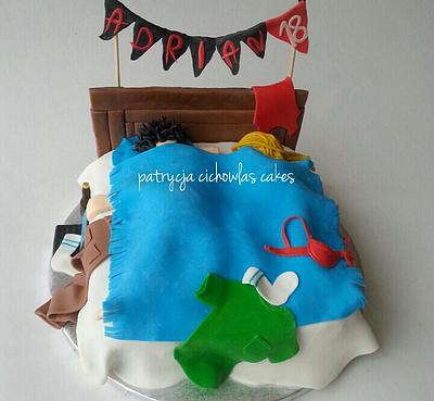 18th birthday cake - Cake by Hokus Pokus Cakes- Patrycja Cichowlas