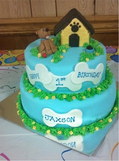 Doggy Birthday - Cake by Crystal