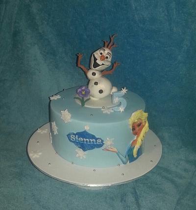 Frozen 2 - Cake by The Custom Piece of Cake