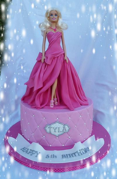 Princess Barbie Cake - Cake by Kim Berriman