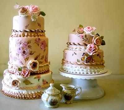 A Vintage Tea Party - Cake by Mucchio di Bella