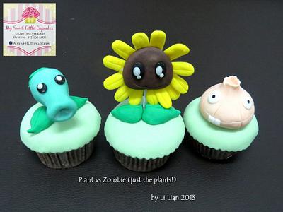 Plant vs Zombie - Cake by LiLian Chong