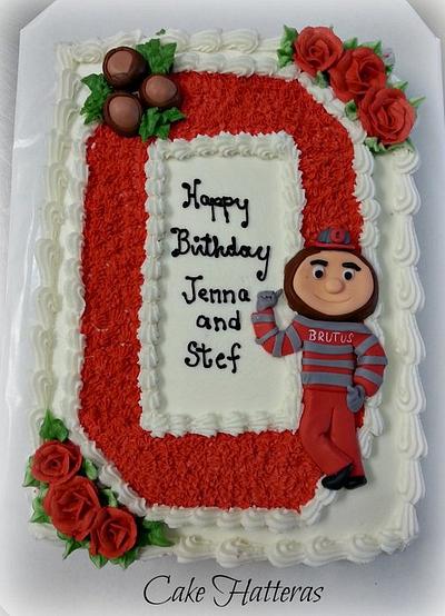OSU Birthday - Cake by Donna Tokazowski- Cake Hatteras, Martinsburg WV