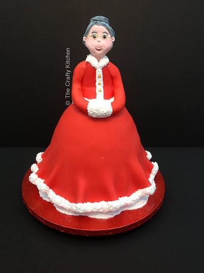 Mother Christmas - Cake by The Crafty Kitchen - Sarah Garland