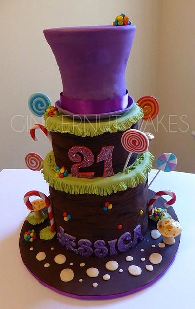 Willy Wonka - Cake by Gingernut Cakes