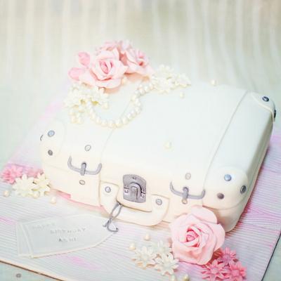 suitcase cake  - Cake by Reema siraj