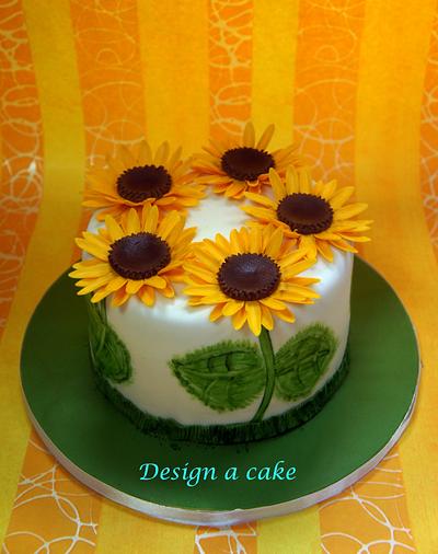 Sunflowers cake - Cake by Alessandra