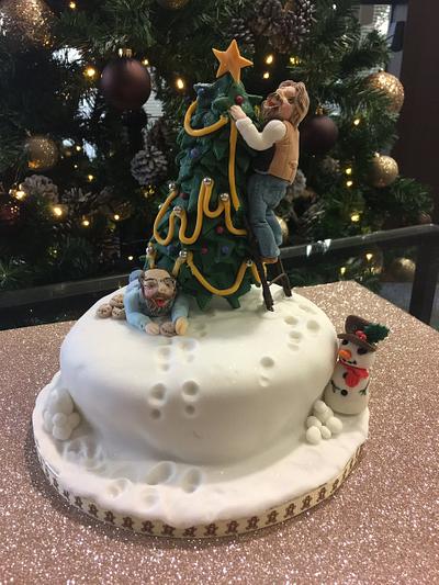 The Hairy Bikers Christmas cake - Cake by Karen's Kakery