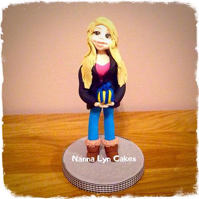 Young lady - Cake by Nanna Lyn Cakes
