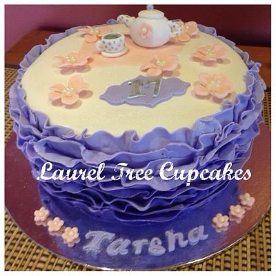 Garden Tea Party - Cake by Laurel Tree Cakes