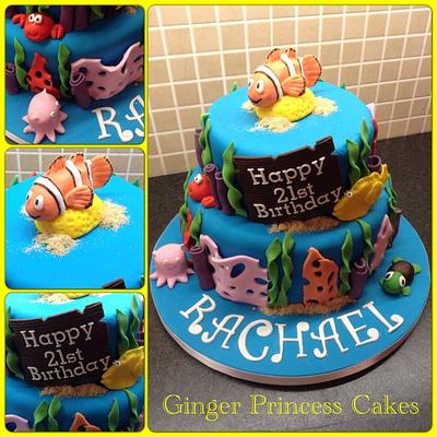 Finding Nemo! - Cake by Ginger Princess Cakes