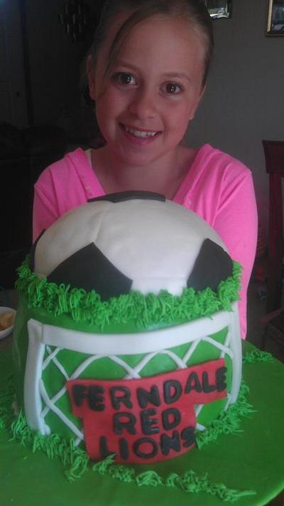 soccer team - Cake by Julia Dixon
