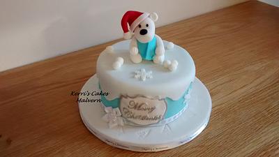 Polar Bear - Cake by Kerri's Cakes