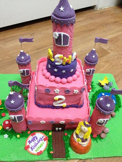 Castle Theme birthday cake - Cake by shruti