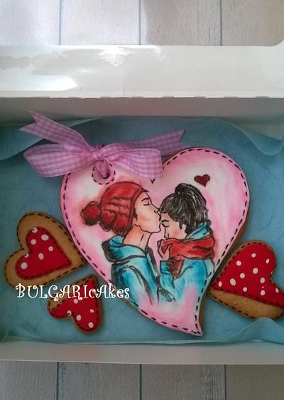 The kiss...:) - Cake by BULGARIcAkes