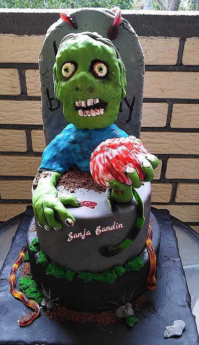 zombie cake - Cake by Sanja 