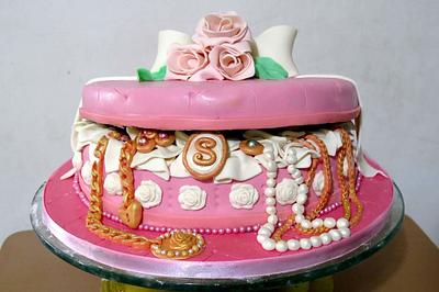 Jewelry Box - Cake by Santi's Eats and Treats