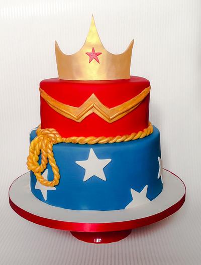 Wonder Woman!  - Cake by Baked4U