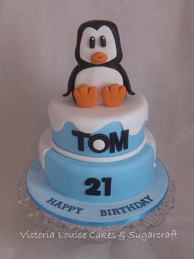 Penguin Cake - Cake by VictoriaLouiseCakes