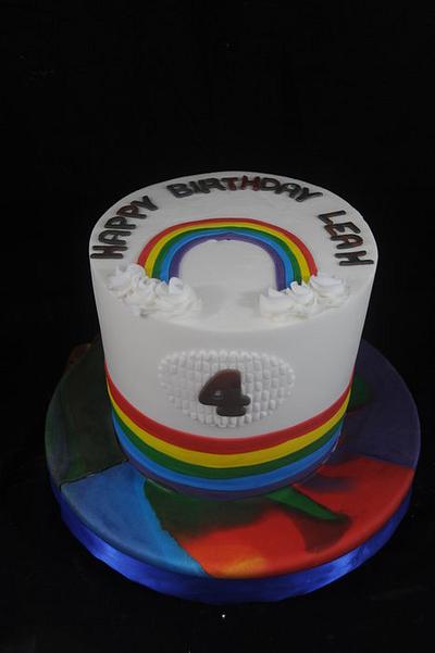 Rainbow Cake - Cake by Sugarpixy