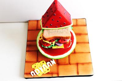 Watermelon summer cake - Cake by Farzana
