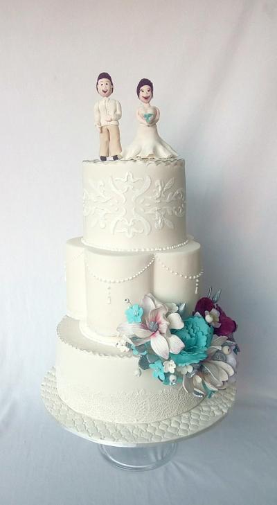 Wedding cake - Cake by Minna Abraham