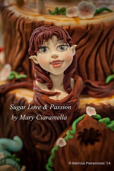 The wood of Fairies - Cake by Mary Ciaramella (Sugar Love & Passion)
