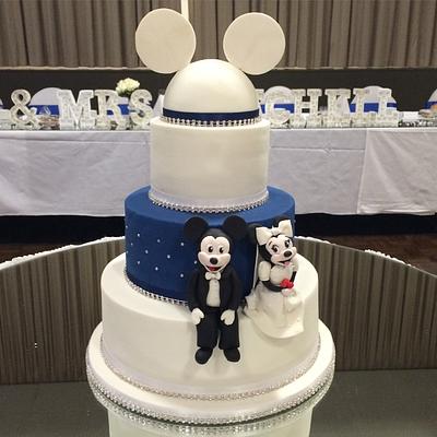 Disney Wedding Cake - Cake by Metro Designer Cakes by Belinda
