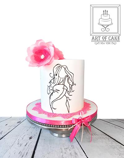 Baby Shower Cake - Cake by Akademia Tortu - Magda Kubiś