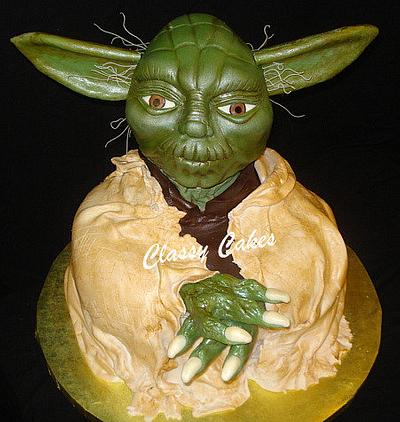 Yoda - Cake by Classy Cakes By Diane
