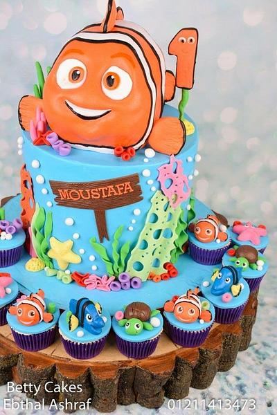 Finding Nemo cake  - Cake by BettyCakesEbthal 