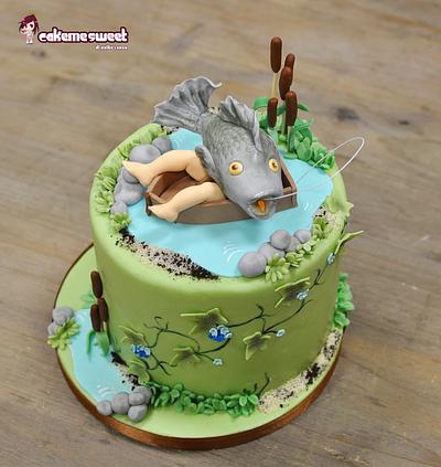 Fishing cake - Cake by Naike Lanza
