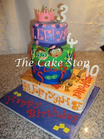 Super why ? / Harry Potter - Cake by zahra