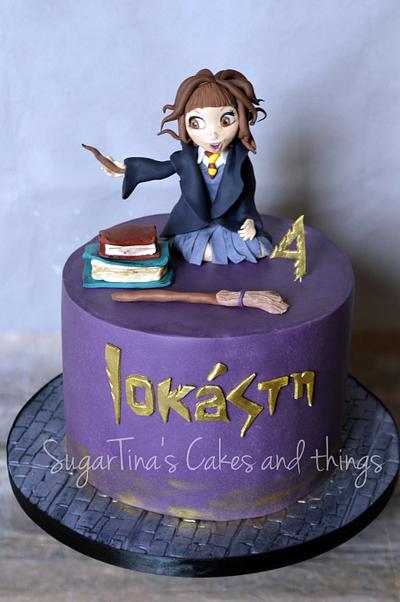 Hermione cake  - Cake by SugarTina's Cakes and things
