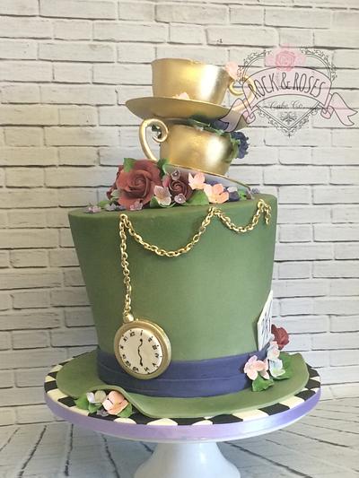 Mad hatters tea party  - Cake by Rock and Roses cake co. 
